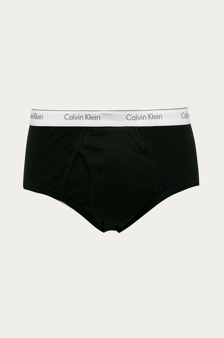 Calvin Klein Underwear - Slipy (3-pack) czarny 000NB1398A