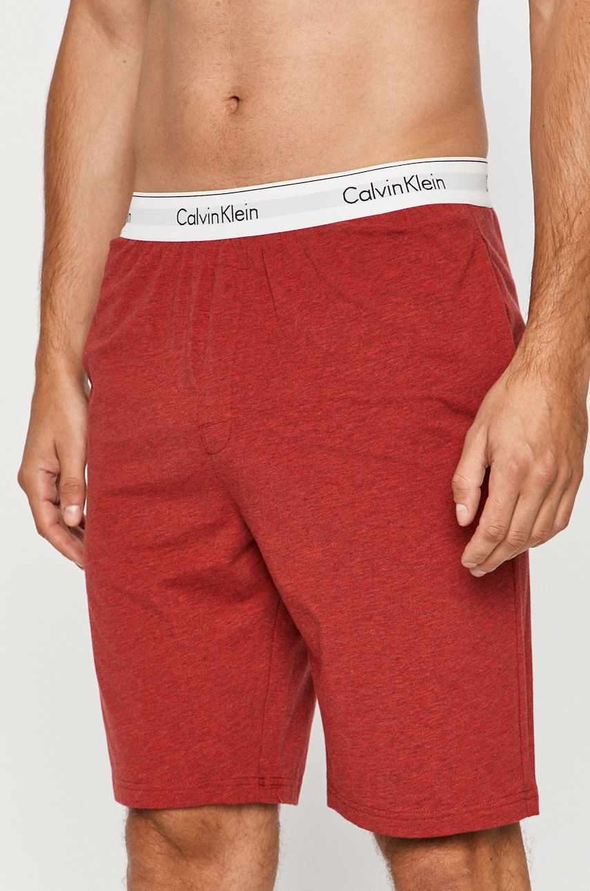 Calvin Klein Underwear - Szorty piżamowe kasztanowy 000NM1593E