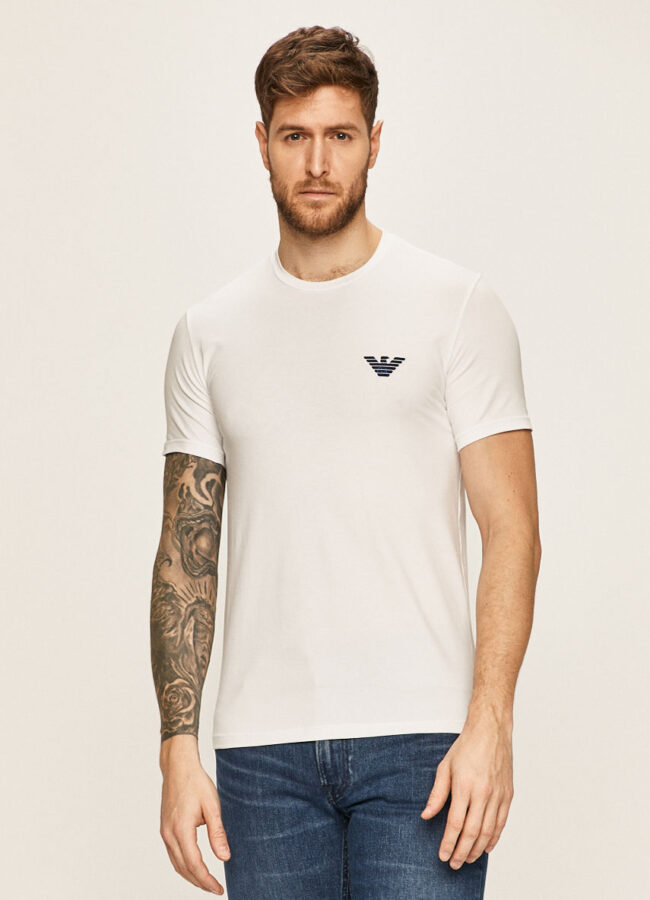 Emporio Armani - T-shirt biały 110853.0P525