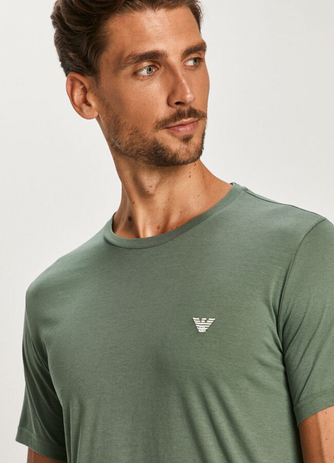 Emporio Armani - T-shirt zielony 211818.0P460