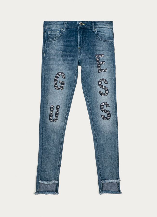 Guess Jeans - Jeansy dziecięce Shls 116-175 cm niebieski J0YA05.D3QJ0