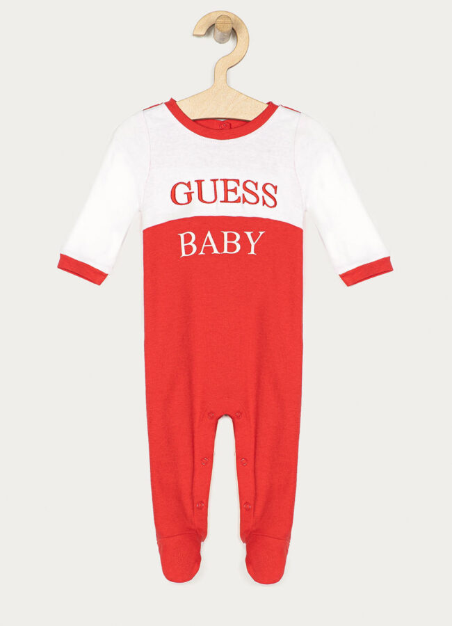 Guess Jeans - Śpioszki niemowlęce 62-76 cm czerwony H0YW00.KA6W0