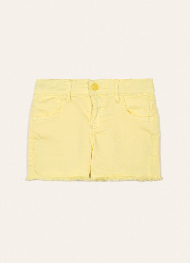 Guess Jeans - Szorty dziecięce 118-175 cm jasny żółty J02D03.WCTF0