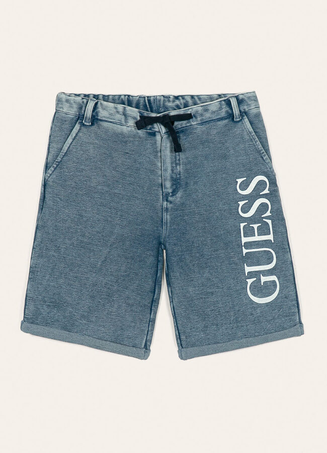Guess Jeans - Szorty dziecięce 118-175 cm niebieski L01D02.K9I80
