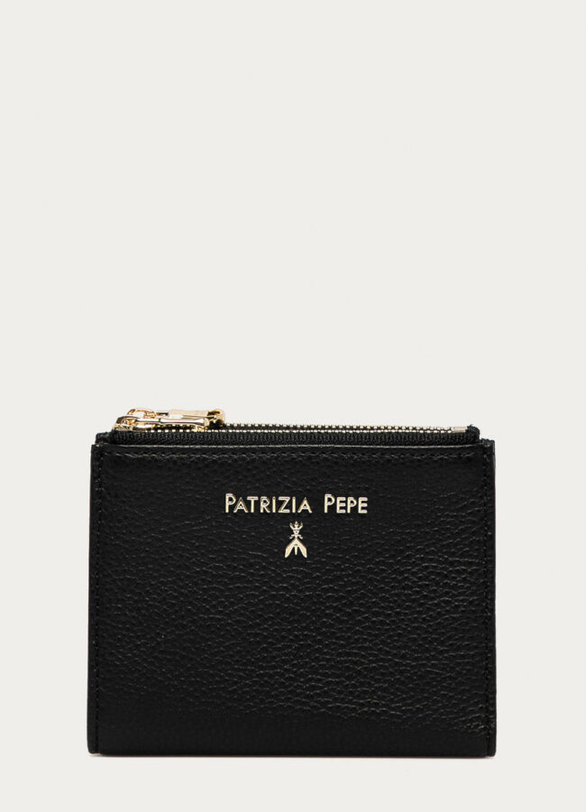 Patrizia Pepe - Portfel skórzany czarny 2V8732.A4U8N