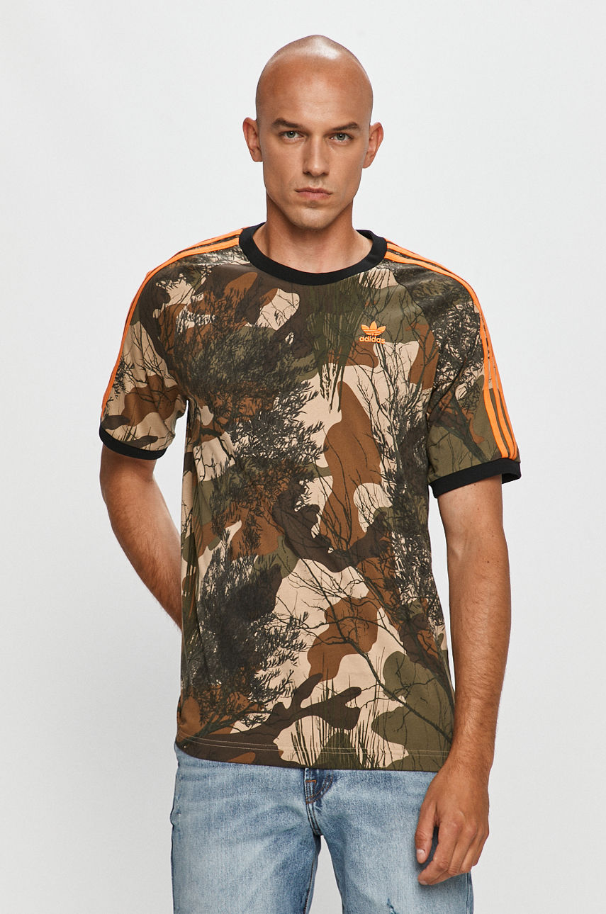 adidas Originals - T-shirt militarny GD5950