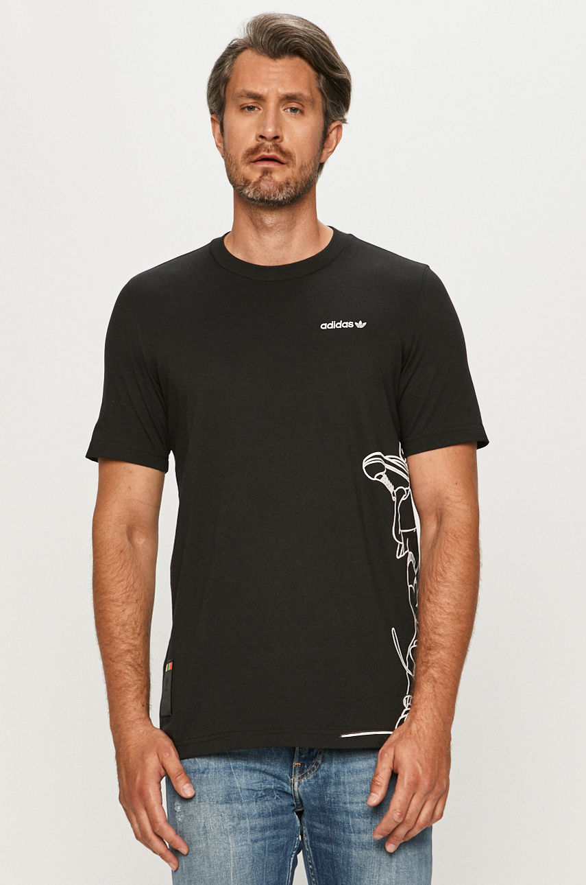 adidas Originals - T-shirt x Disney czarny GD6029
