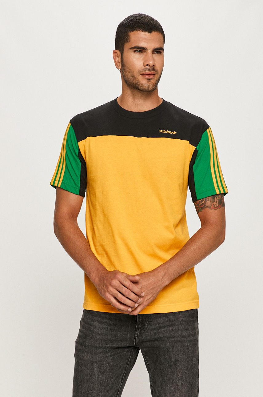adidas Originals - T-shirt żółty GD2084