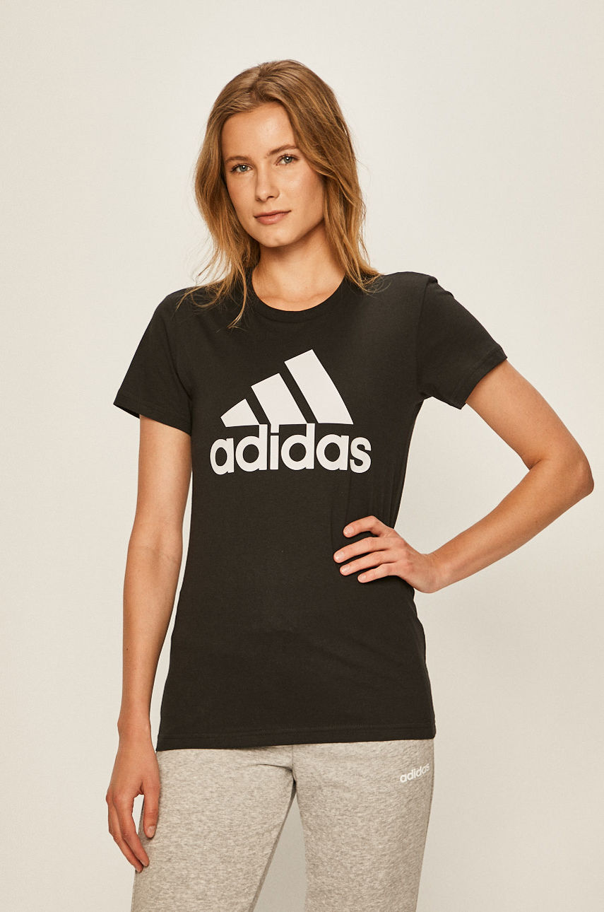 adidas Performance - T-shirt czarny FQ3237