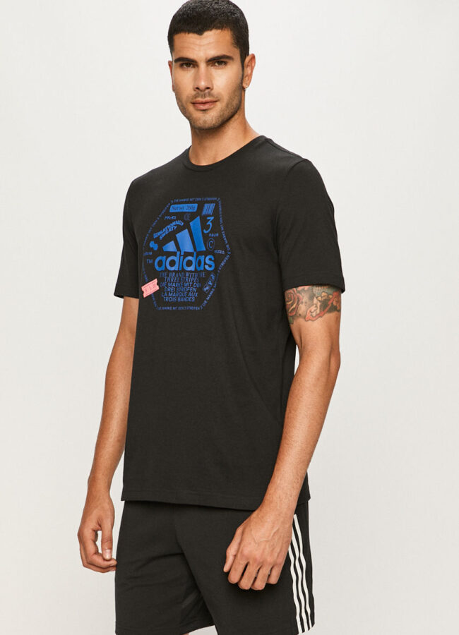 adidas Performance - T-shirt czarny GE4658