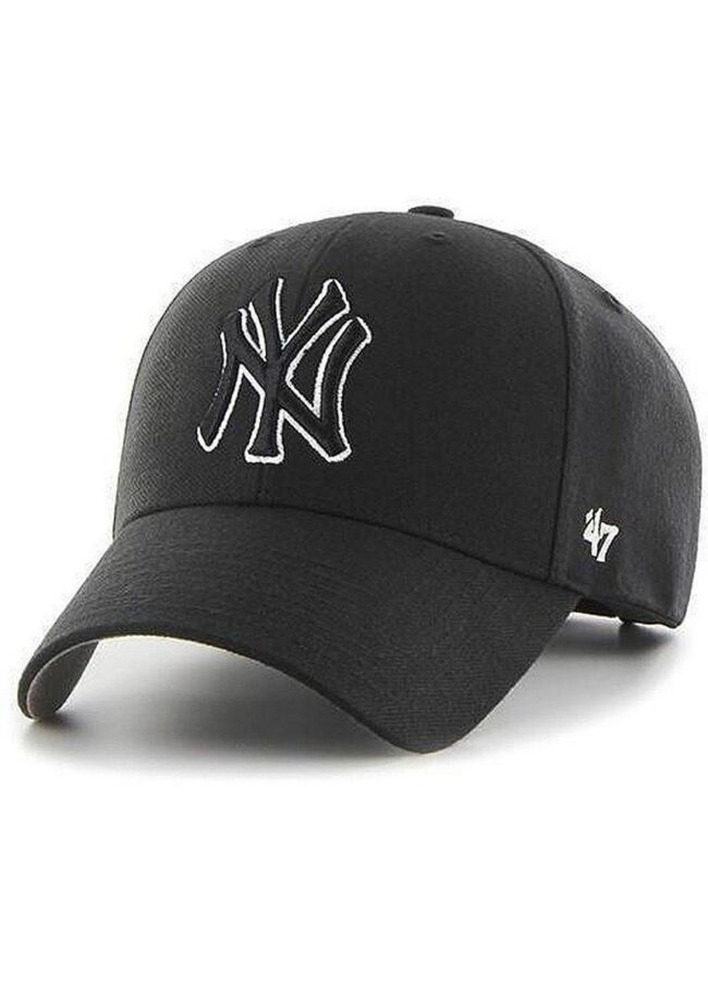 47brand - Czapka NY Yankees czarny B.MVPSP17WBP.BKC
