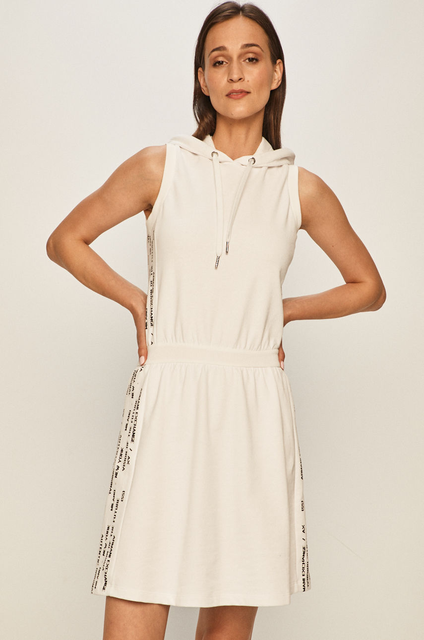 Armani Exchange - Sukienka biały 3HYA81.YJ89Z