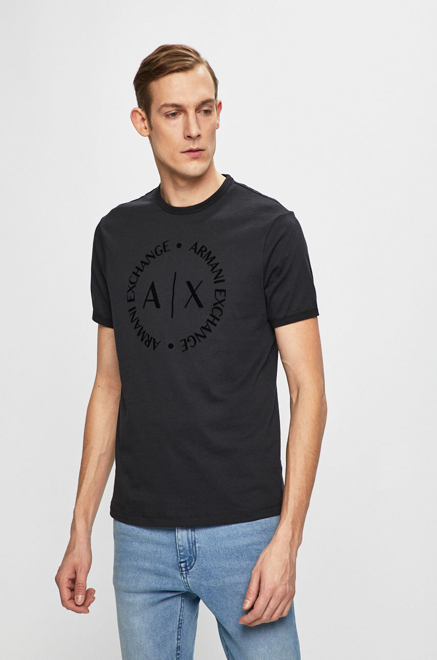 Armani Exchange - T-shirt czarny 8NZTCD.Z8H4Z