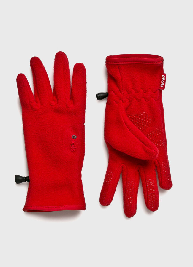Barts - Rękawiczki dziecięce czerwony 0203.fleece.gloves