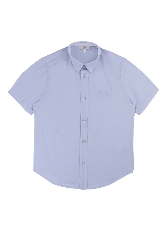Boss - Koszula dziecięca 116-152 cm niebieski J25Z05.116.152