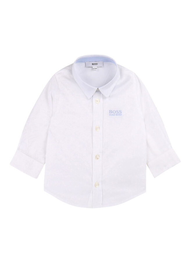 Boss - Koszula dziecięca 86-98 cm biały J05P05.86.98