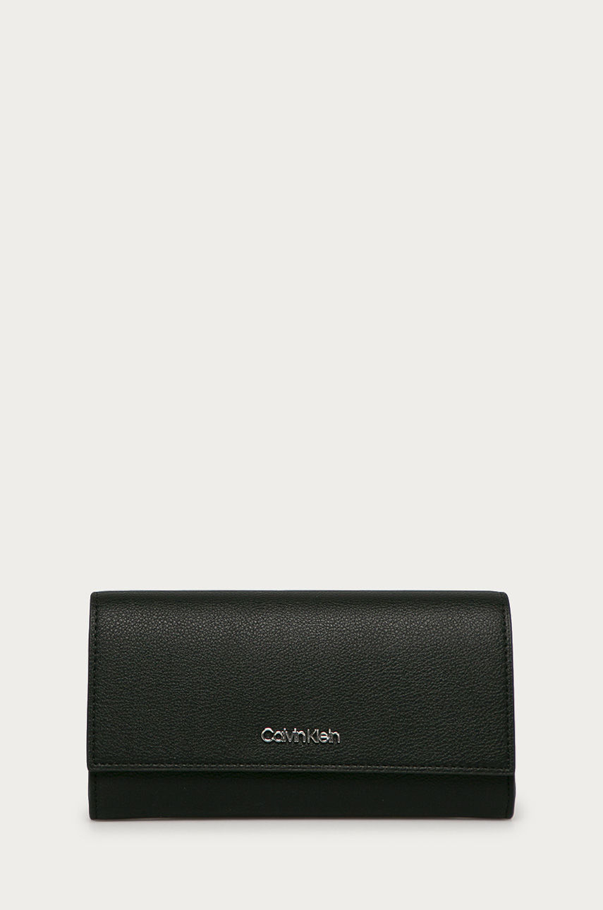 Calvin Klein - Portfel czarny K60K607453.NOS