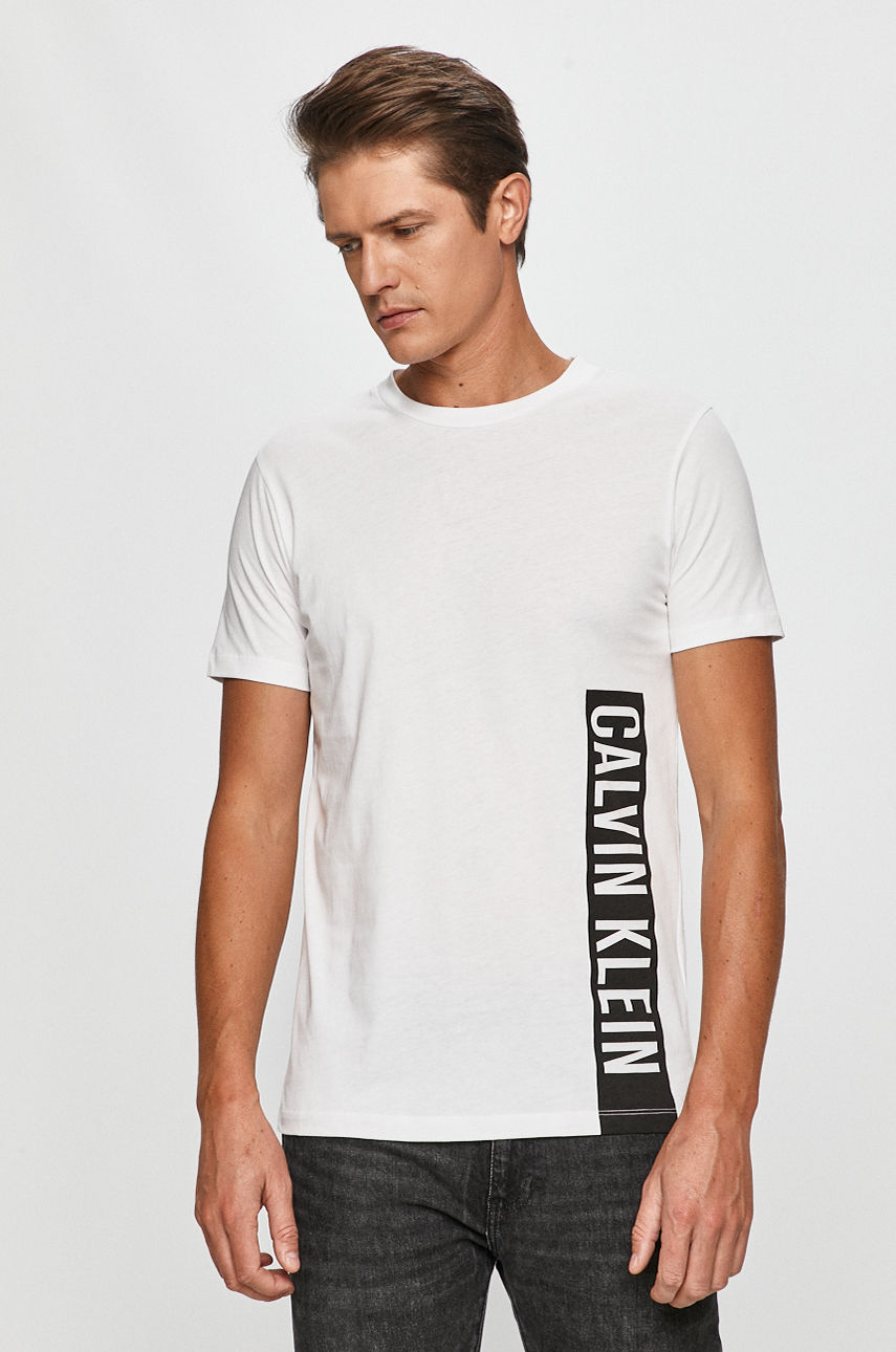 Calvin Klein - T-shirt biały KM0KM00481