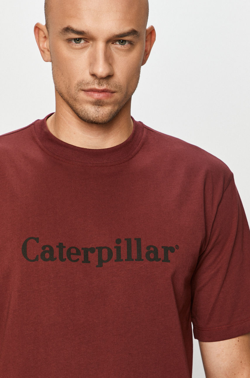 Caterpillar - T-shirt kasztanowy 2511729.10115