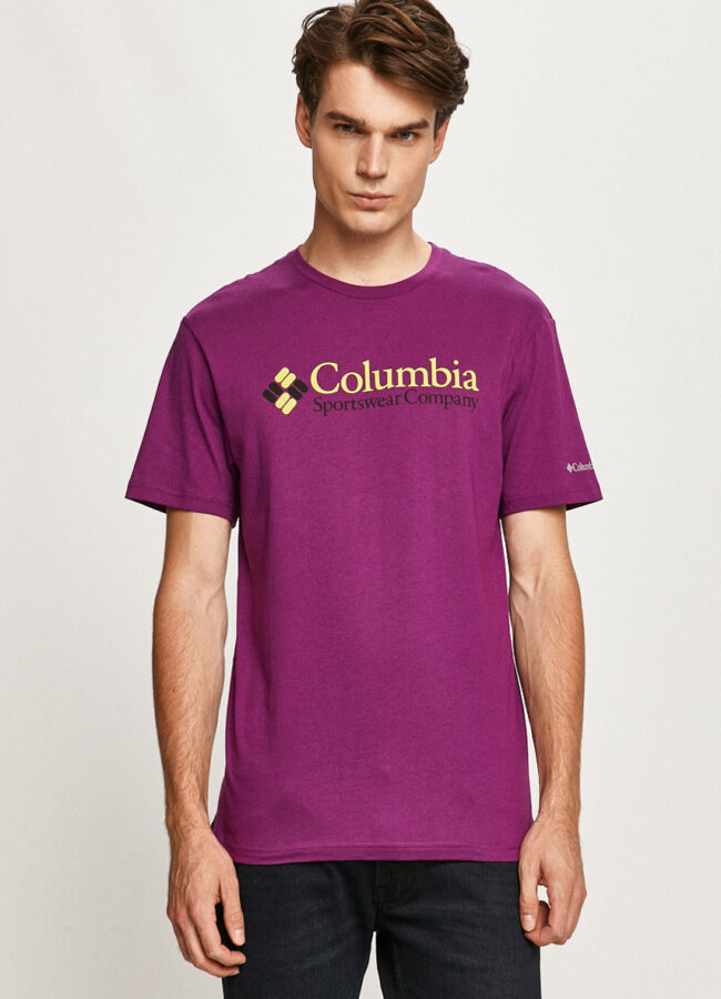 Columbia - T-shirt ciemny fioletowy 1680053