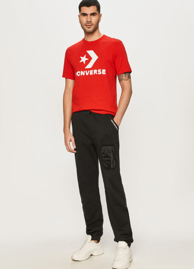 Converse - T-shirt czerwony 10018568.A09