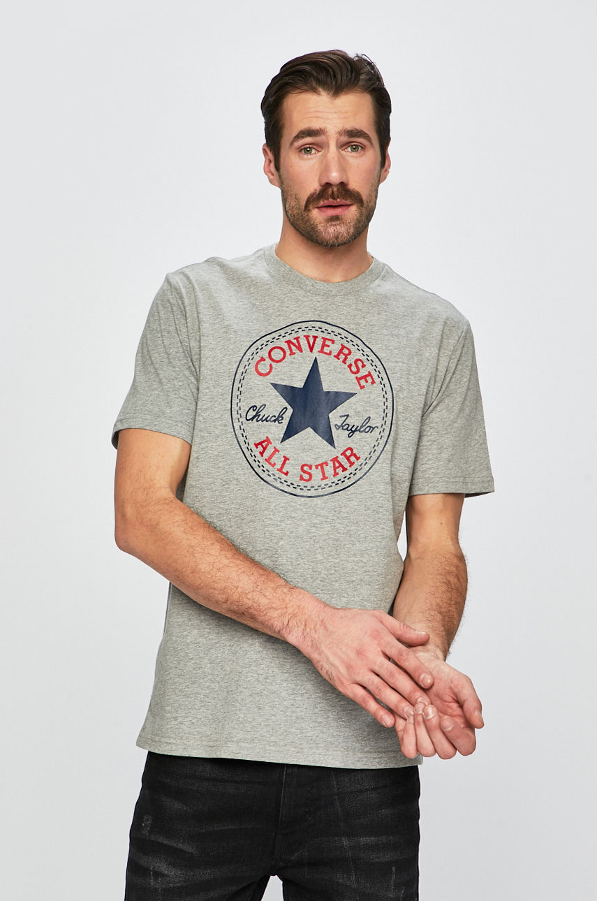 Converse - T-shirt szary 10007887.A03