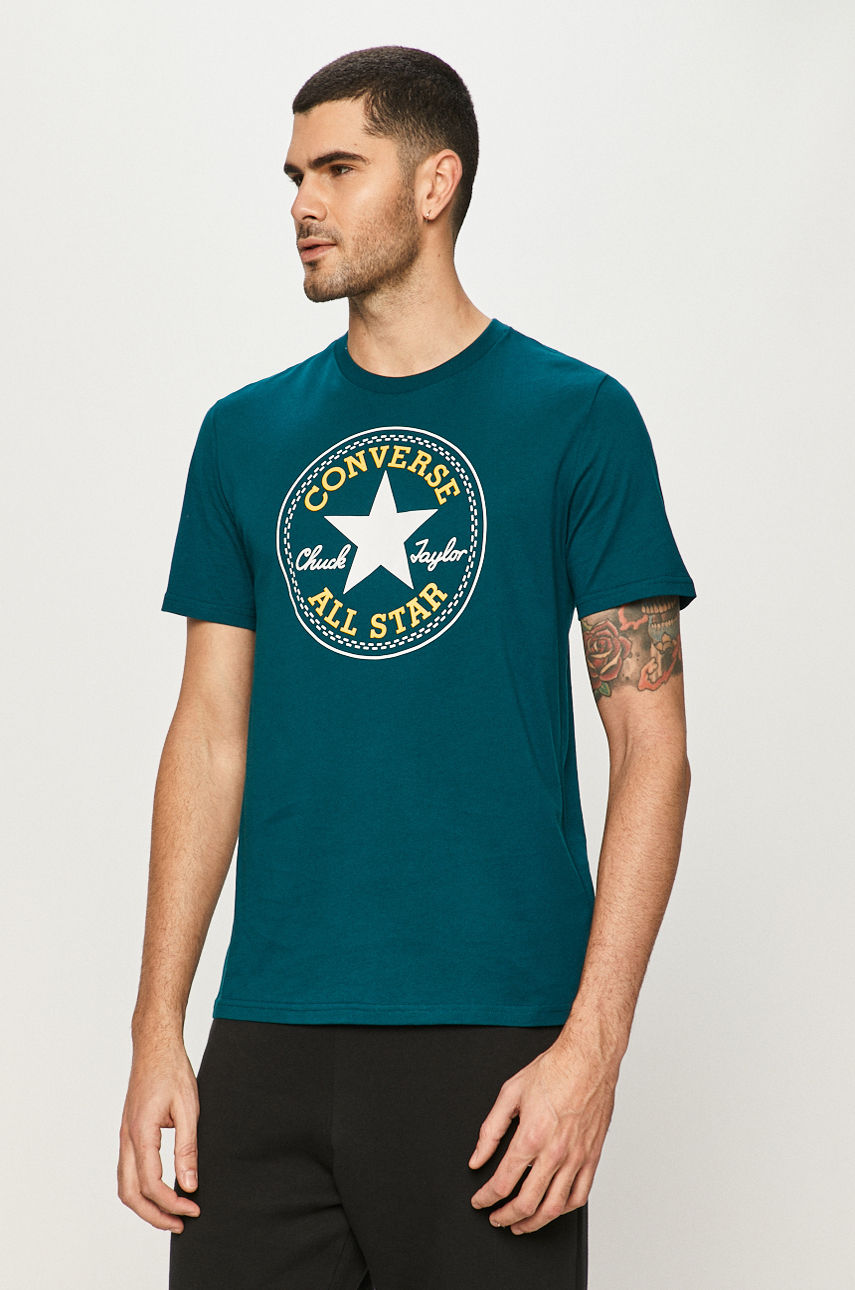 Converse - T-shirt zielony 10007887.A24