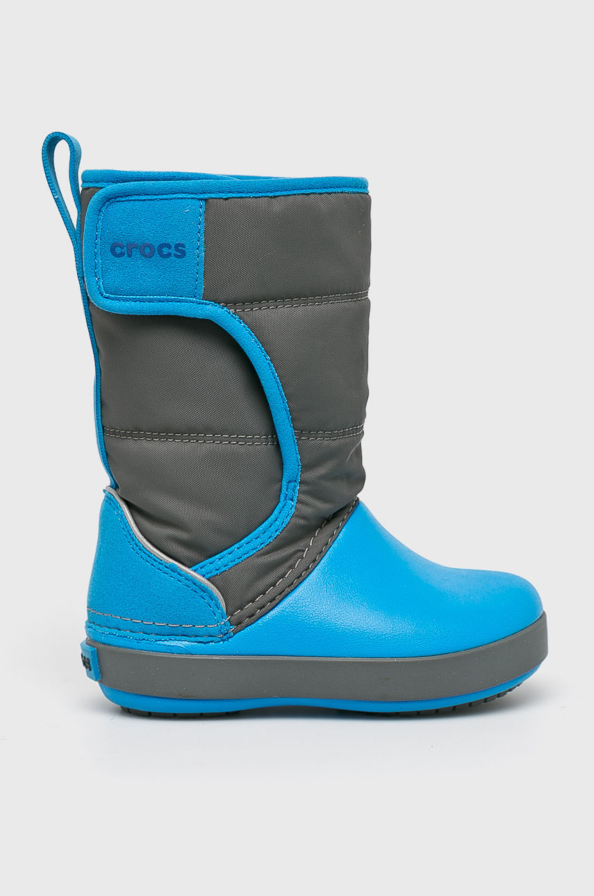 Crocs - Buty dziecięce niebieski 204660.LODGE.POINT.SL/G