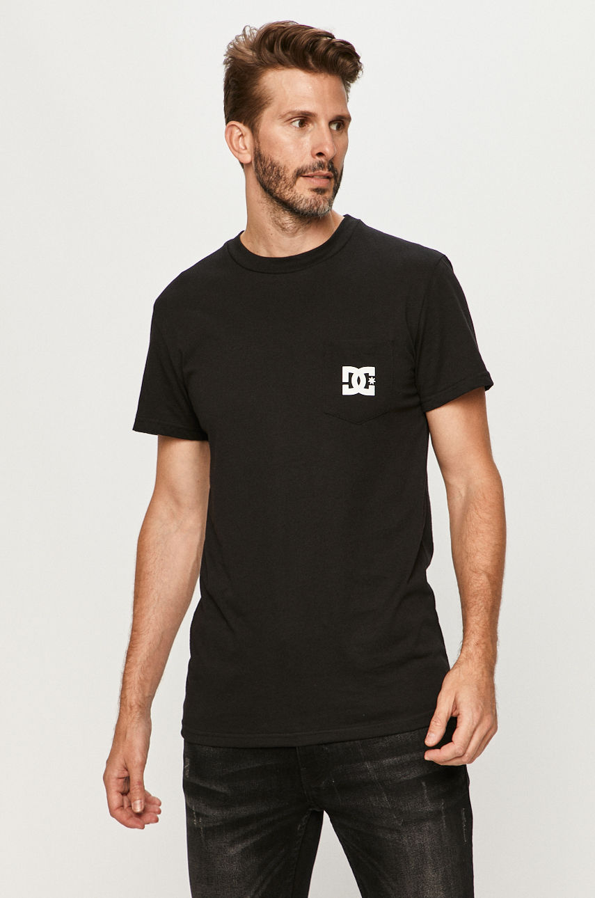 Dc - T-shirt czarny EDYKT03504