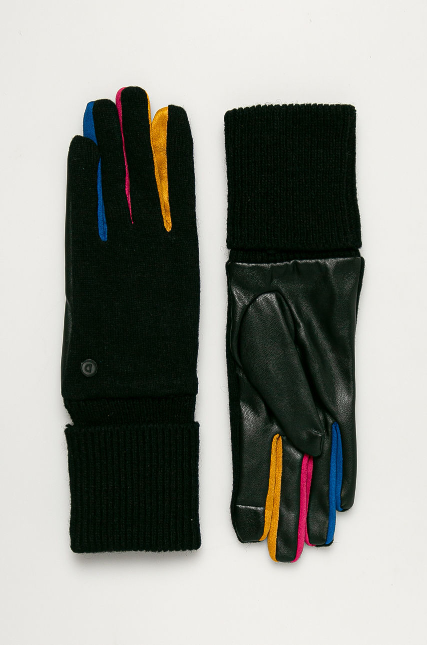 Desigual - Rękawiczki czarny 20WAAK03