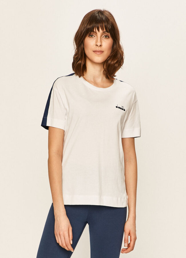 Diadora - T-shirt biały 102.175873.20002