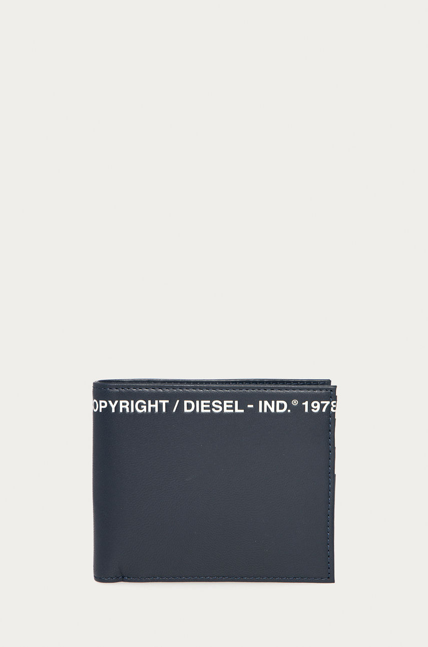 Diesel - Portfel skórzany czarny X07000.PR013