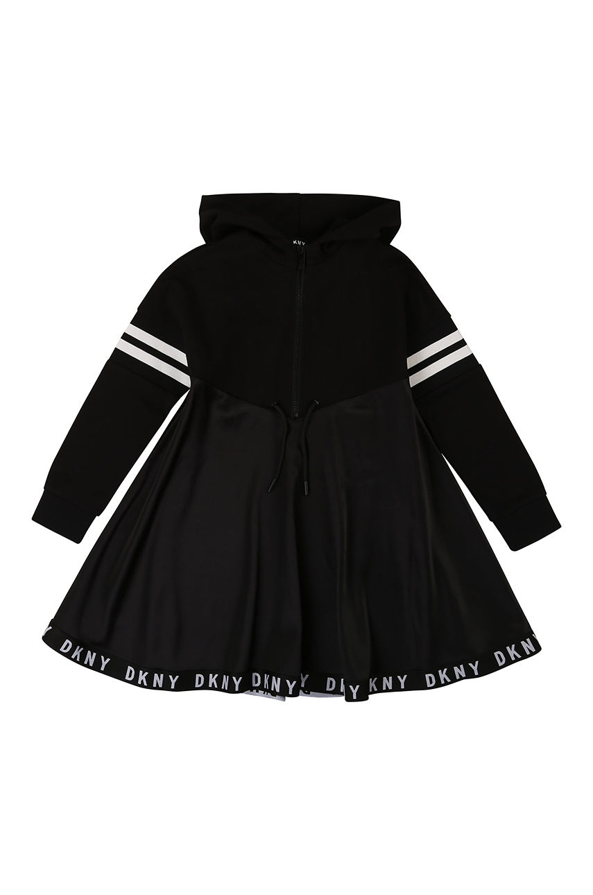 Dkny - Sukienka dziecięca czarny D32765