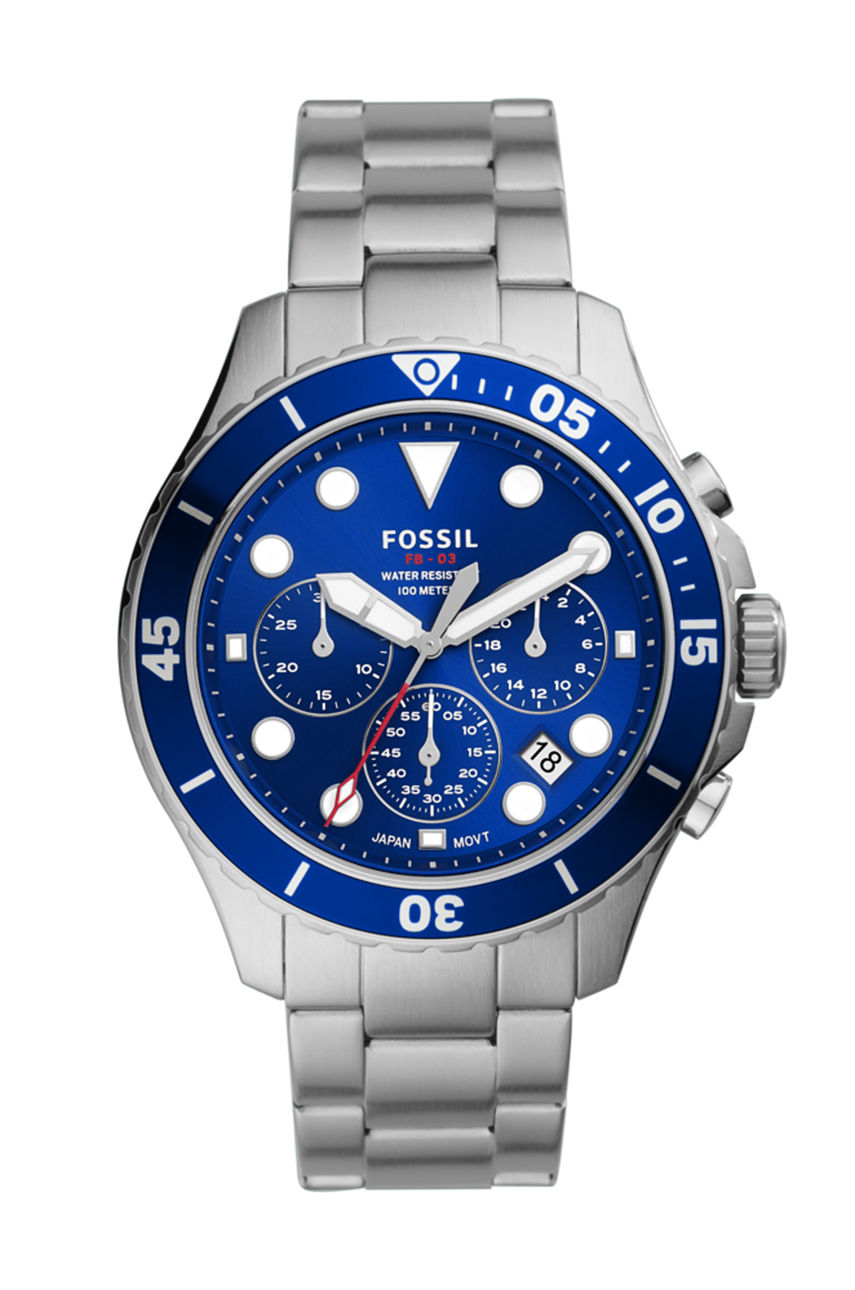 FOSSIL - Zegarek FS5724 srebrny FS5724