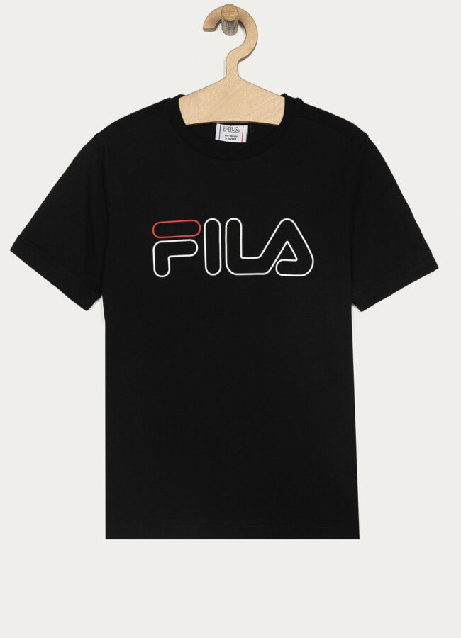Fila - T-shirt dziecięcy 134-164 cm czarny 688152