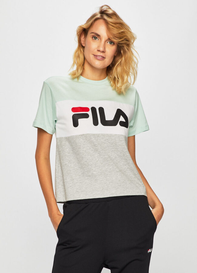 Fila - T-shirt jasny zielony 682125