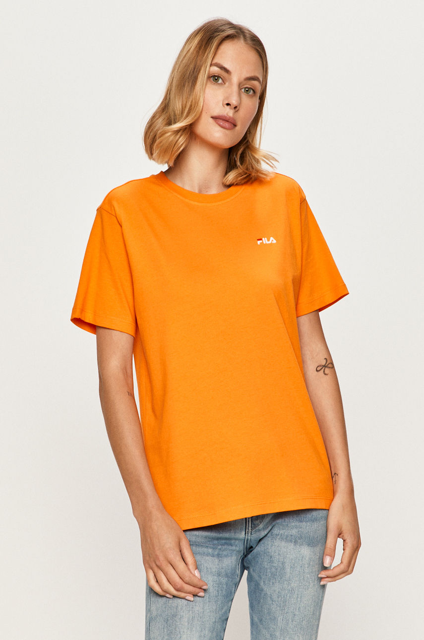Fila - T-shirt pomarańczowy 687469.A84