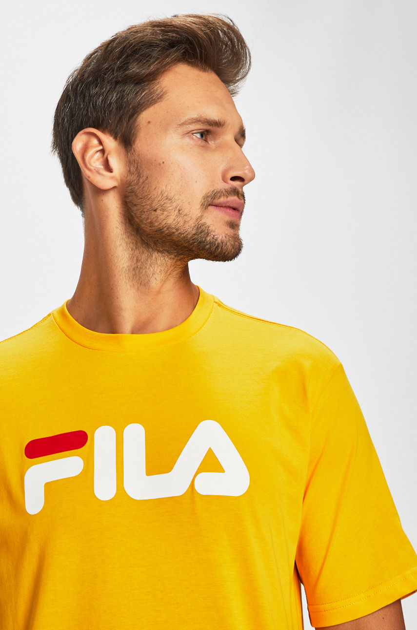 Fila - T-shirt żółty 681093