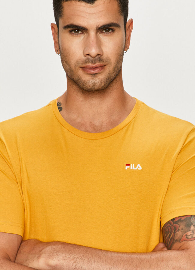 Fila - T-shirt żółty 682201.A705