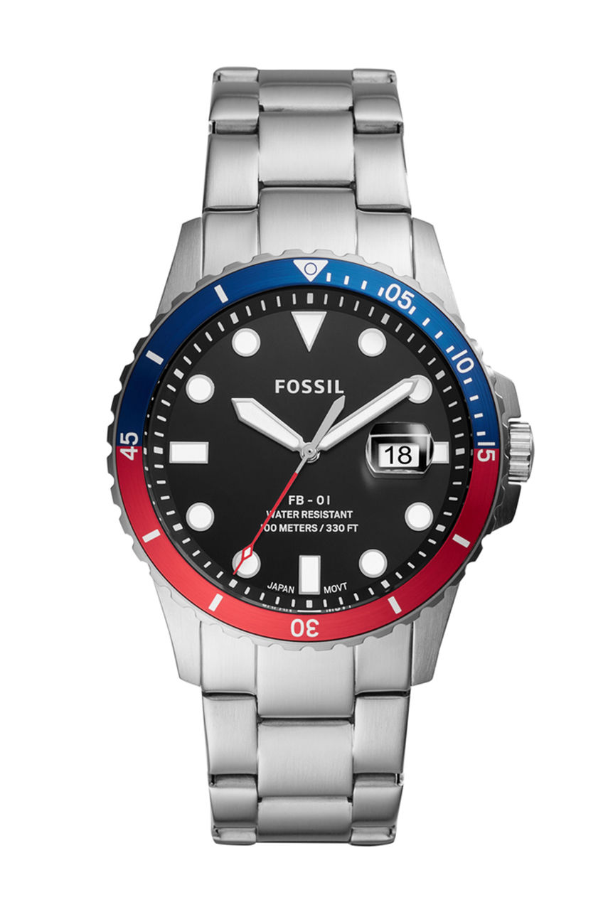 Fossil - Zegarek FS5657 srebrny FS5657