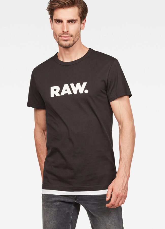 G-Star Raw - T-shirt czarny D08512.8415.990