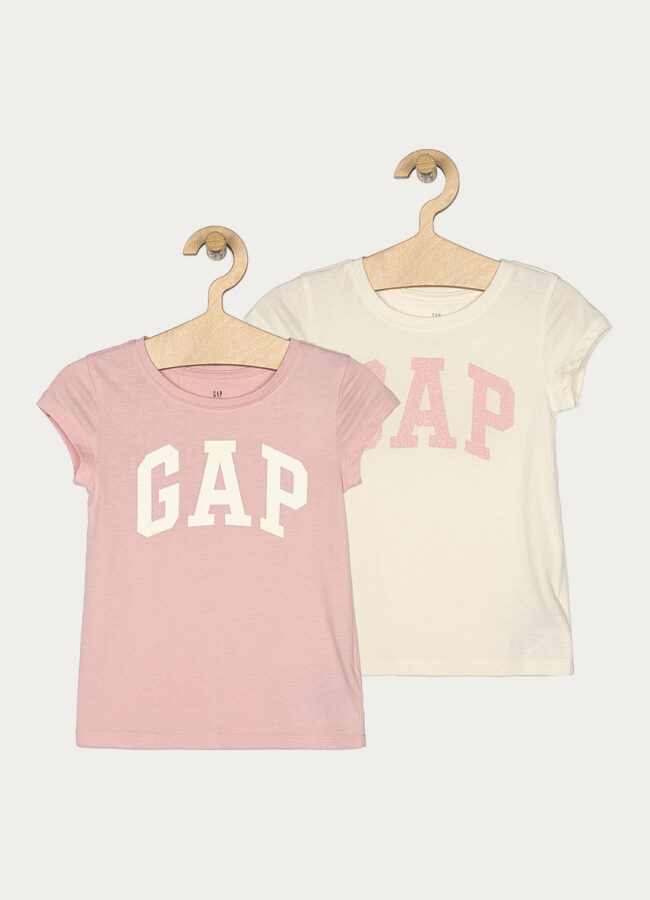 GAP - T-shirt 104-176 cm (2-pack) różowy 620583
