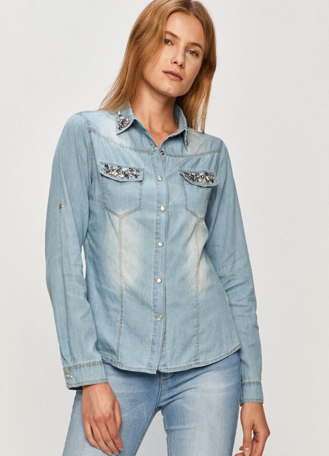Haily's - Koszula jeansowa jasny niebieski XW.1811.2