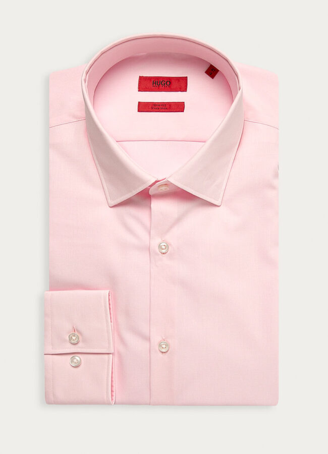 Hugo - Koszula pastelowy różowy 50289499