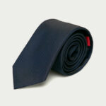 Hugo - Krawat granatowy 50324543.NOS