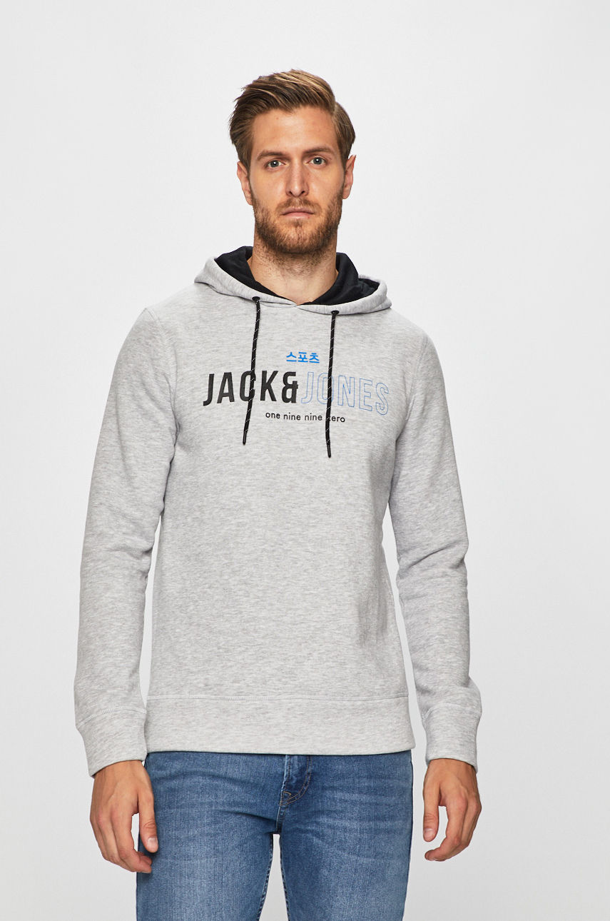 Jack & Jones - Bluza jasny szary 12157721
