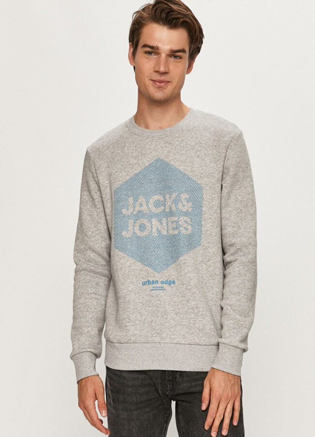 Jack & Jones - Bluza jasny szary 12178357