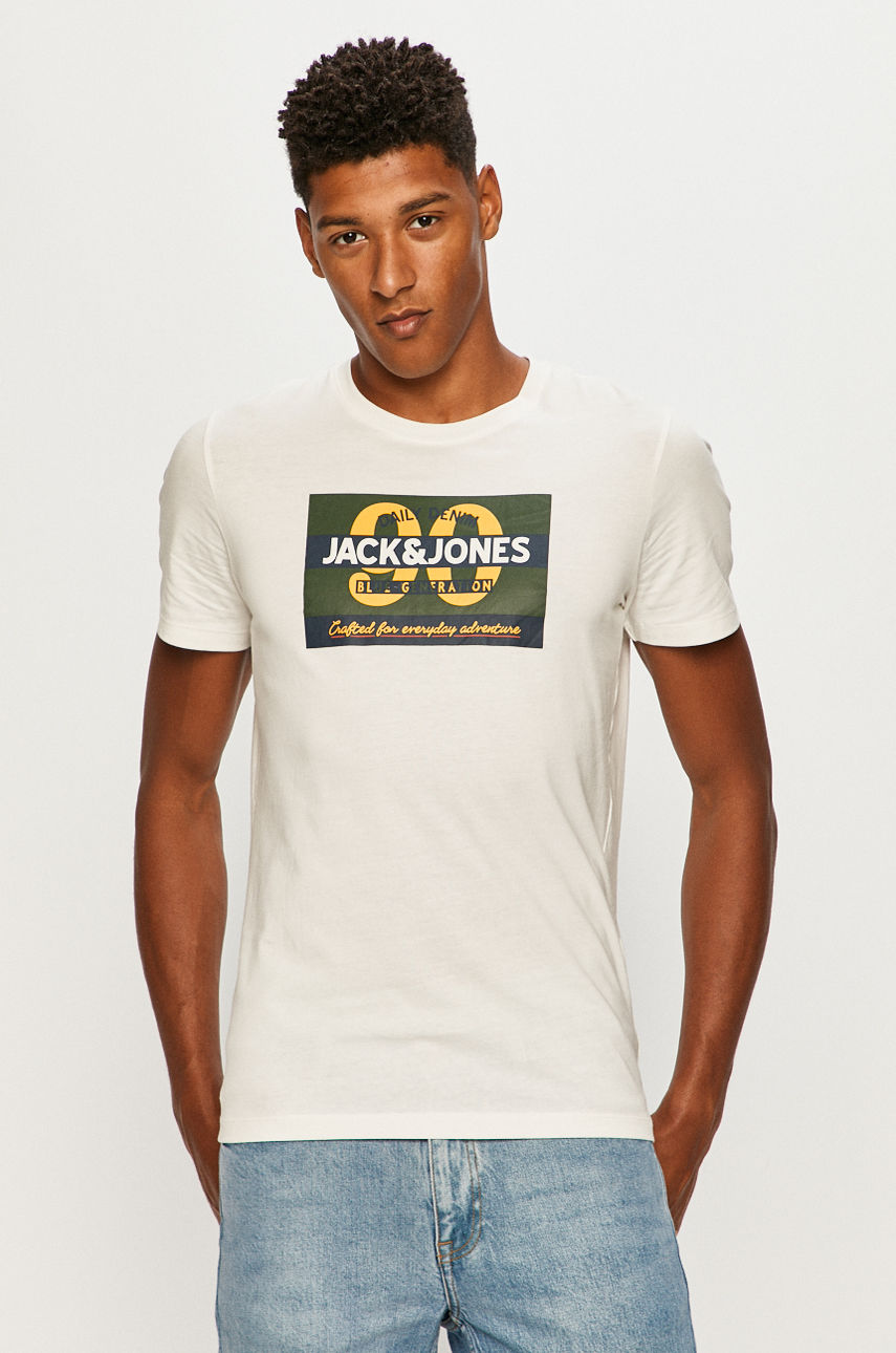 Jack & Jones - T-shirt biały 12176768