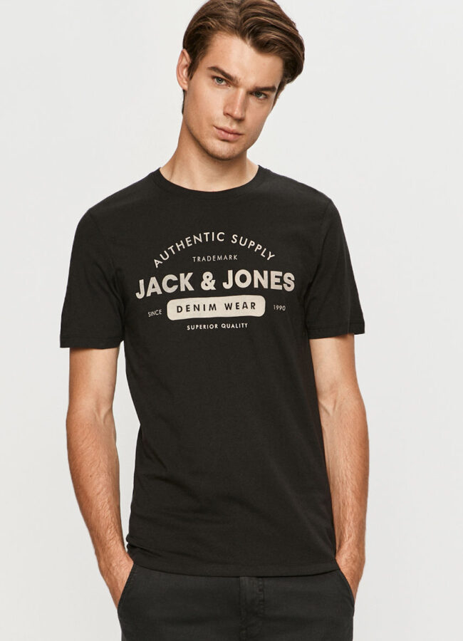 Jack & Jones - T-shirt czarny 12177533