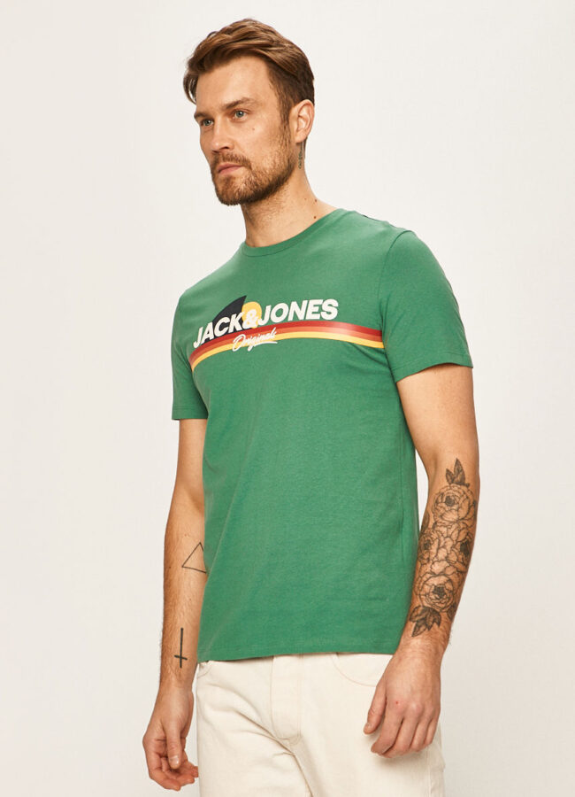 Jack & Jones - T-shirt zielony 12168083